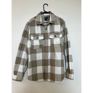 H&M Long Sleeve Plaid Flannel Size L Casual Outdoor Men's Wear